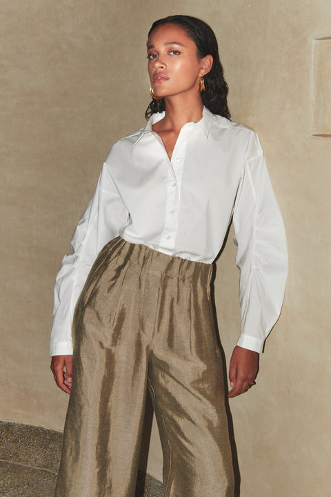By Bar - Penny poplin blouse 25112057 - 001 White