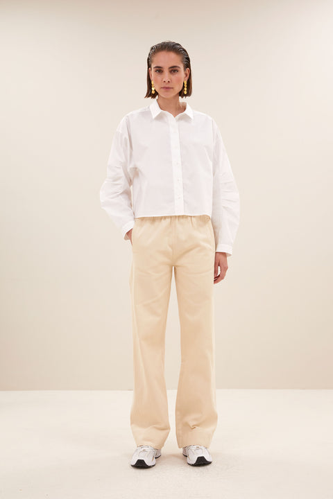 By Bar - Penny poplin blouse 25112057 - 001 White