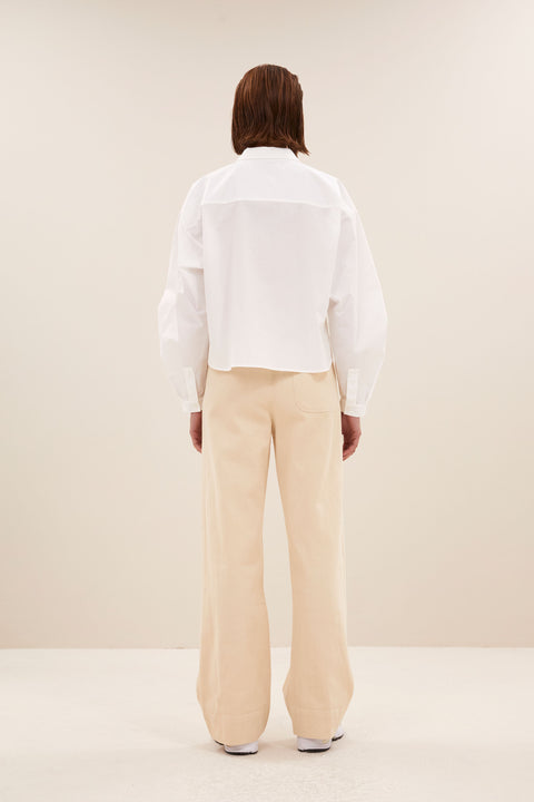 By Bar - Penny poplin blouse 25112057 - 001 White