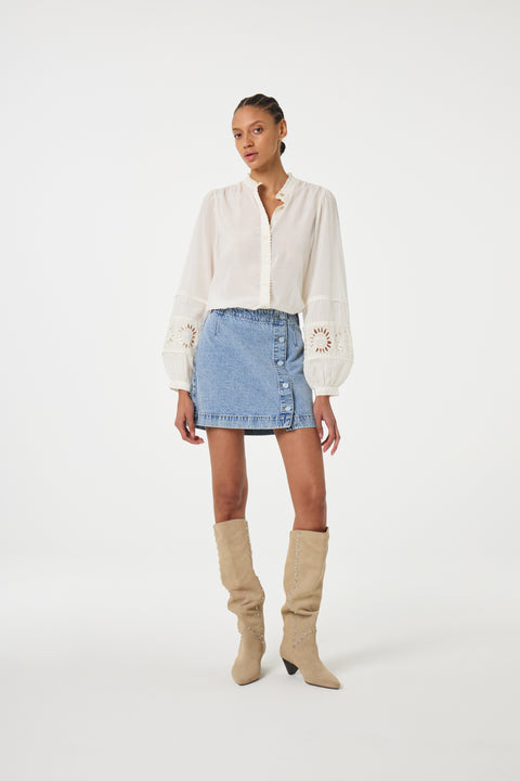 Fabienne Chapot - Blouse CLTBLS12SS251009 - 1009 Cosy White