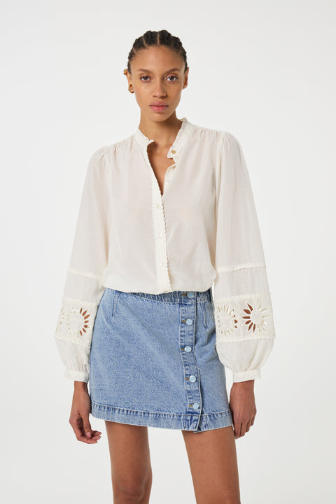 Fabienne Chapot - Blouse CLTBLS12SS251009 - 1009 Cosy White