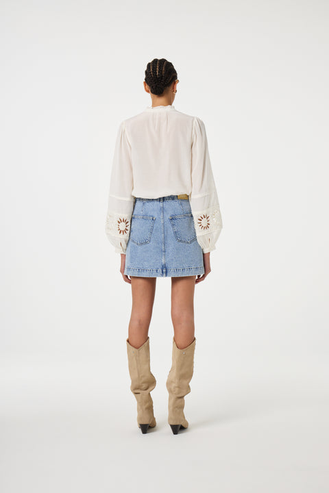 Fabienne Chapot - Blouse CLTBLS12SS251009 - 1009 Cosy White