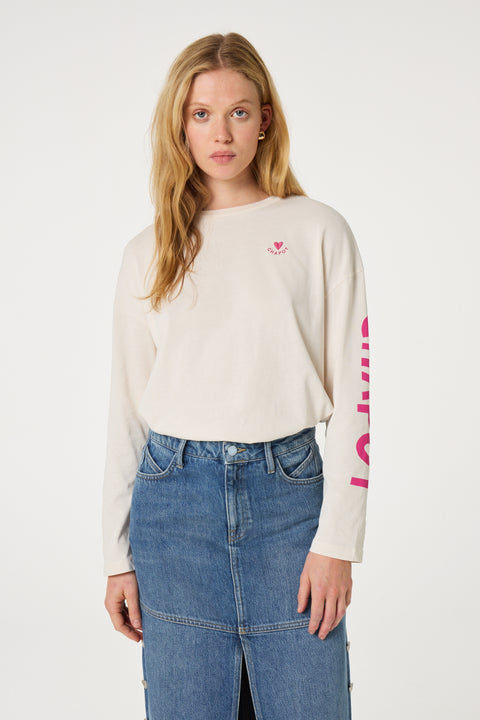 Fabienne Chapot - Top CLTTSH19SS251009 - 1009 Cosy White