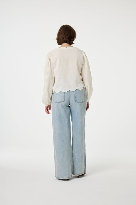 Fabienne Chapot - Blouse CLTBLS55SS251009 - 1009 Cosy White
