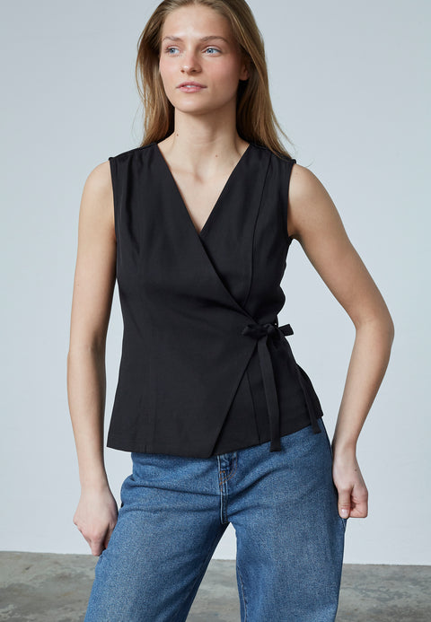 Sisterspoint - Gilet GREAT-VE - Black