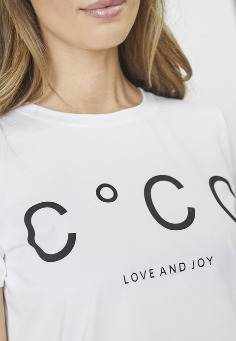 Co couture - Coco signature tee - White