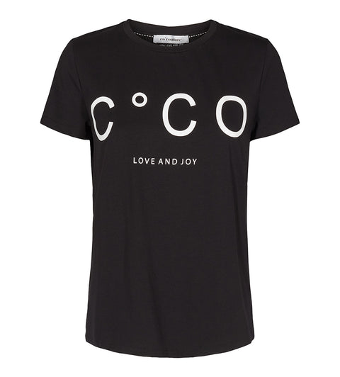 Co couture - Coco signature tee cc - Black