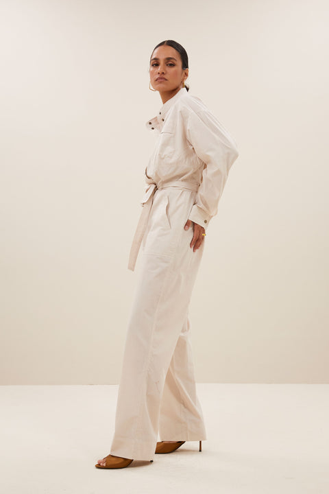 By Bar - Esra poplin suit 25118304 - 232 Almond