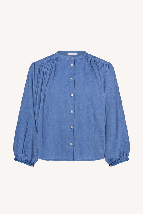 By Bar - Becky athia blouse 25112048 - Sapphire blue 6012