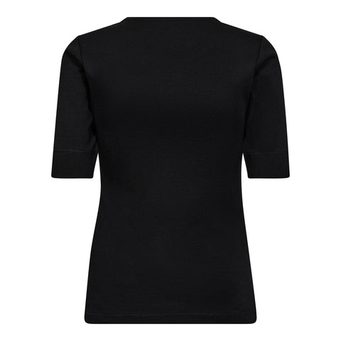 Co couture - Granny CC Embroidery SS Tee - Black