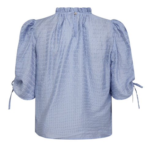 Co couture - CharlieCC SS Puf Blouse - Pale blue