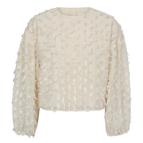 Co couture - 35776 FozzyCC blouse - 11 Offwhite