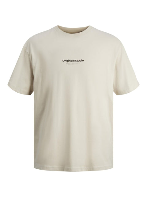 Jack & Jones - 12240121 JORVESTERBRO TEE SS C - Moonbeam