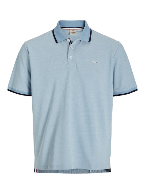 Jack & Jones - 12274681 JPRBLUALVES SS POLO N - Ashley Blue