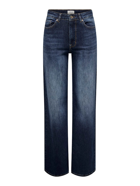 Only - 15318405 ONLMADISON BLUSH HW W - Dark Blue Den 30