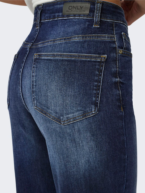 Only - 15318405 ONLMADISON BLUSH HW W - Dark Blue Den 34