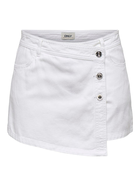 Only - 15256608 ONLLESLY REG LB DNM S - White Denim