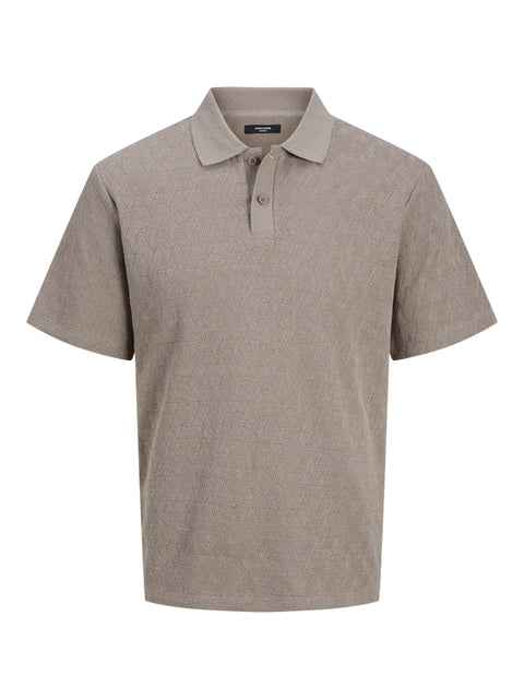 Jack & Jones - 12275090 JPRBLATRENT JACQUARD - Greige