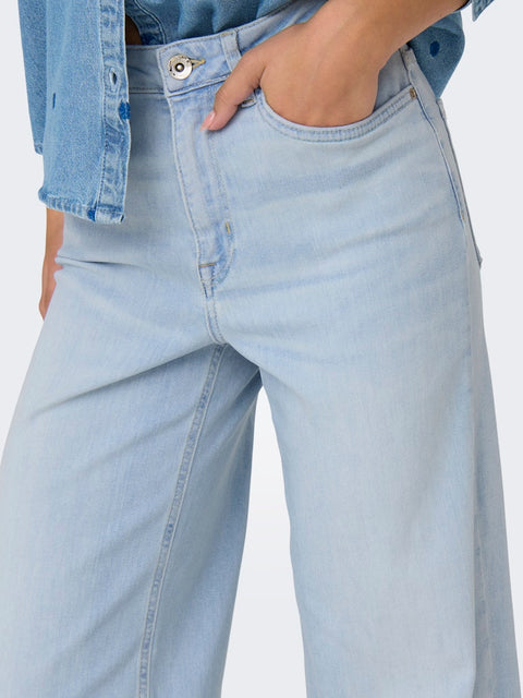 Only - 15338289 ONLMADISON BLUSH HW W - Light Blue Bl 30