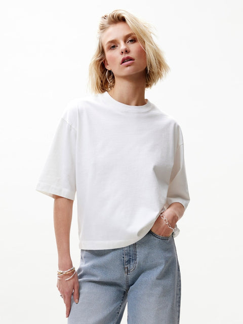 Catwalk Junkie - Loose fit tee 2402000202 - 201 Offwhite