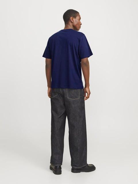 Jack & Jones - 12240121 JORVESTERBRO TEE SS C - Ocean Cavern