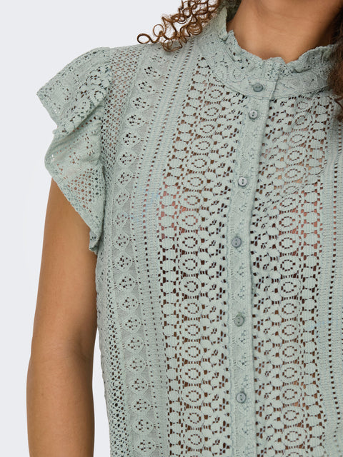 Only - 15335251 ONLGABINA CAP SLEEVE - Jadeite