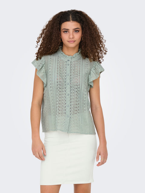 Only - 15335251 ONLGABINA CAP SLEEVE - Jadeite