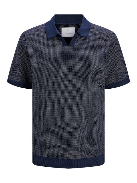 Jack & Jones - 12273012 JPRCCEASTON KNIT SPLI - Night Sky
