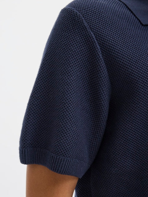 Jack & Jones - 12273012 JPRCCEASTON KNIT SPLI - Night Sky