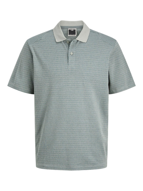 Jack & Jones - 12283823 JCOLATIM POLO SS SMU - Aqua Gray
