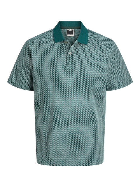 Jack & Jones - 12283823 JCOLATIM POLO SS SMU - Deep Teal