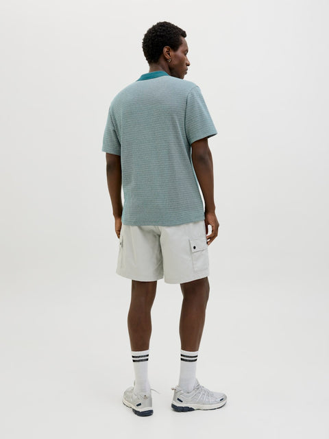 Jack & Jones - 12283823 JCOLATIM POLO SS SMU - Deep Teal