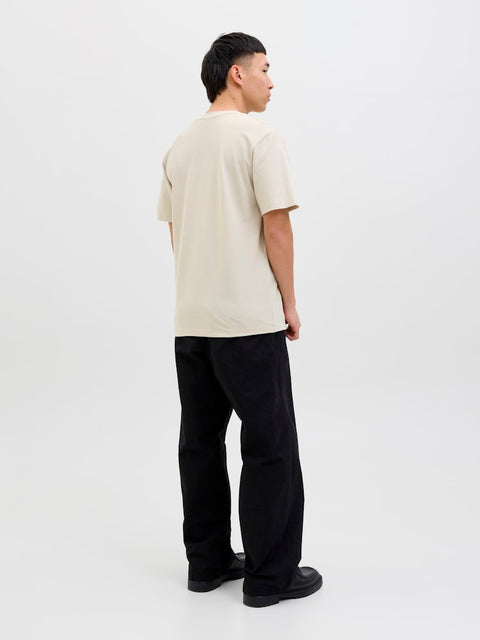 Jack & Jones - 12279210 JPRBLUHUG SS TEE - Silver Lining