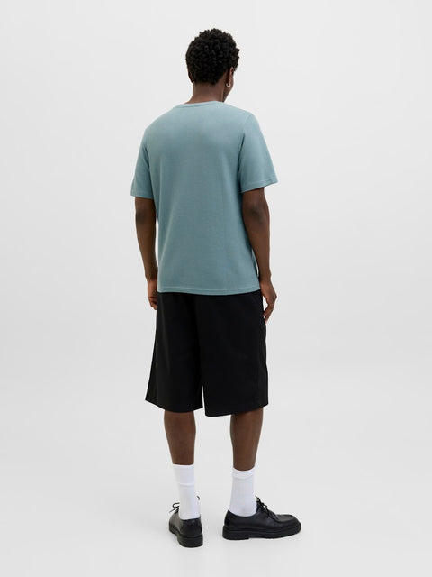 Jack & Jones - 12175825 JPRBLAFRANCO SS TEE C - Stormy Sea