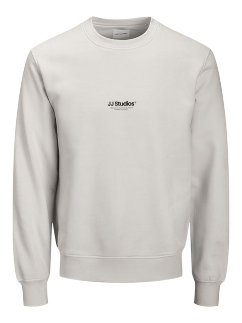 Jack & Jones - 12278791 JJESOHO SWEAT CREW NE - Moonbeam