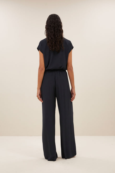 By Bar - Kiek viscose top 25112075 - 701 Graphite