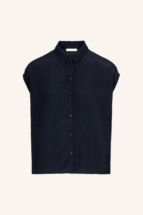 By Bar - Kiek viscose top 25112075 - 701 Graphite