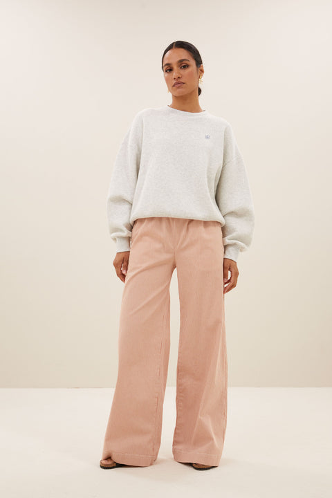 By Bar - Bibi love sweater 25118917 - 815 Light grey melee