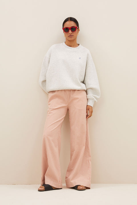 By Bar - Bibi love sweater 25118917 - 815 Light grey melee