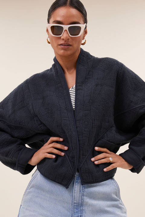 By Bar - Flora jacket 25519023 - 856 Midnight