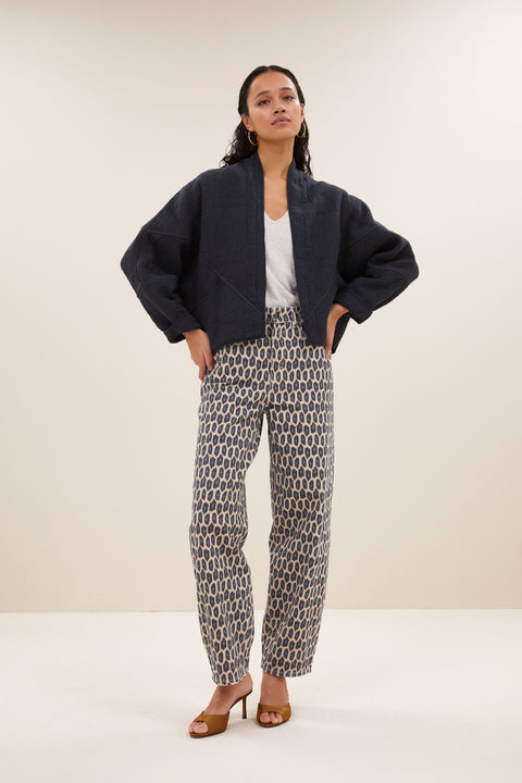 By Bar - Flora jacket 25519023 - 856 Midnight