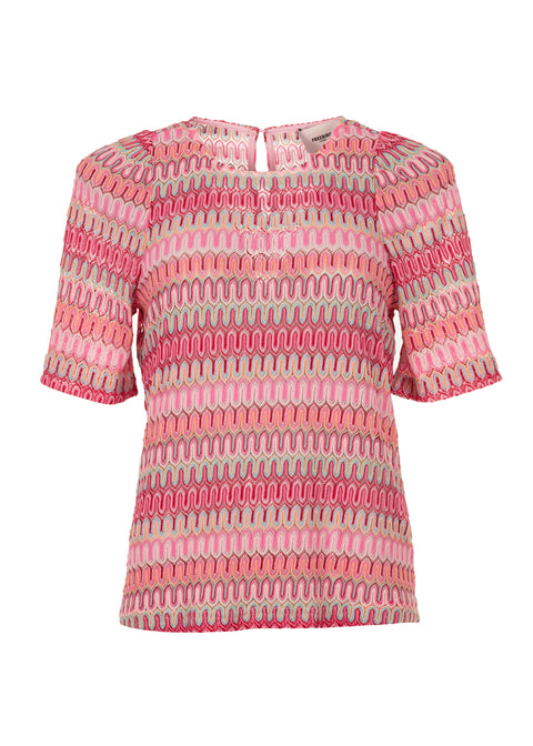 Freebird Icons - Bjork ss - Multi pink