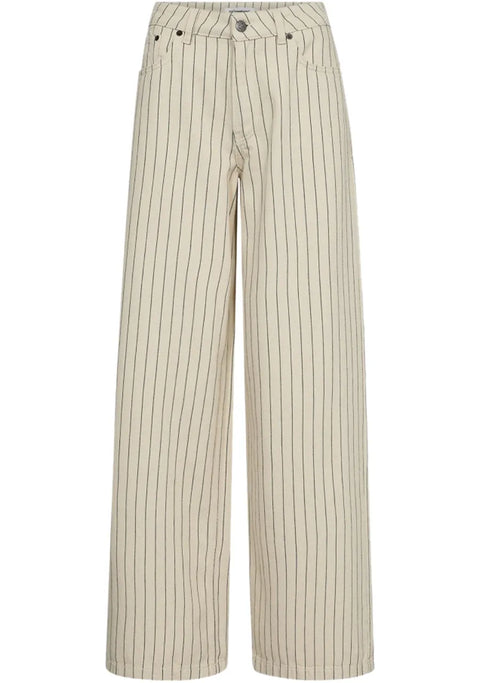 Co couture - Light cc Pin wide LL jeans - Bone