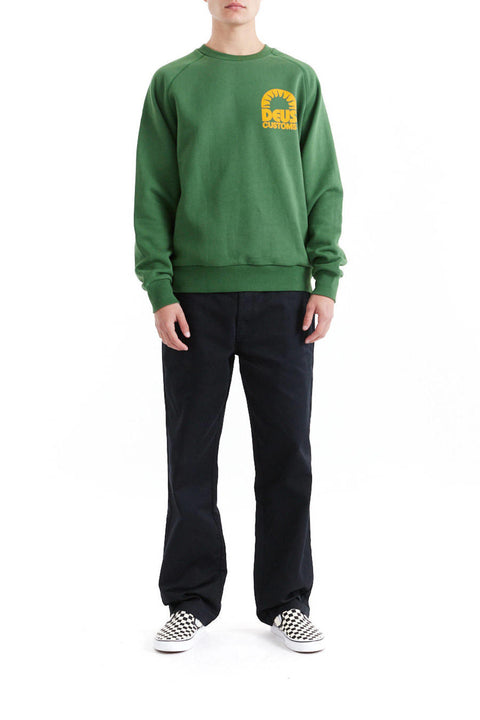 Deus - Venice Address CrewT_DMW48259D - Hillside Green