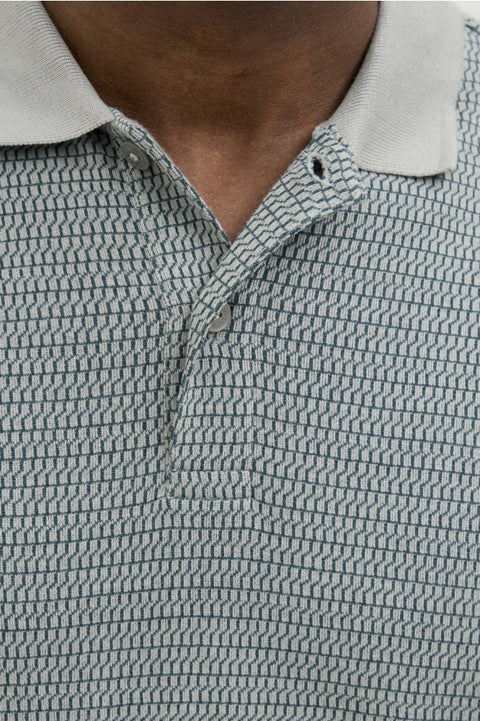 Jack & Jones - 12283823 JCOLATIM POLO SS SMU - Shadow