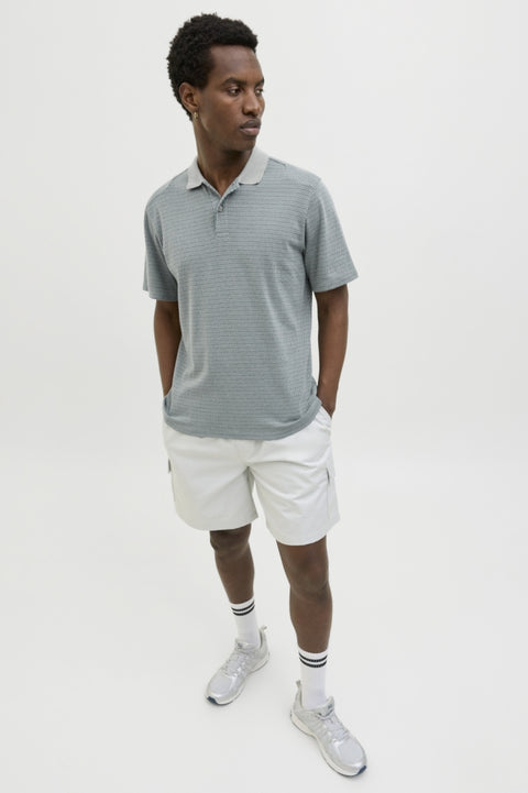 Jack & Jones - 12283823 JCOLATIM POLO SS SMU - Shadow