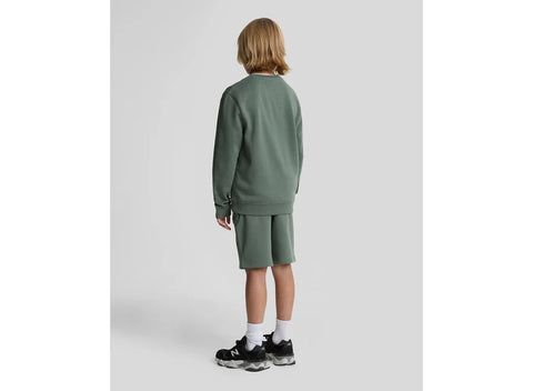 Lyle & Scott - MLB2231V Tonal Sweat Short - X583 Green Mercurial