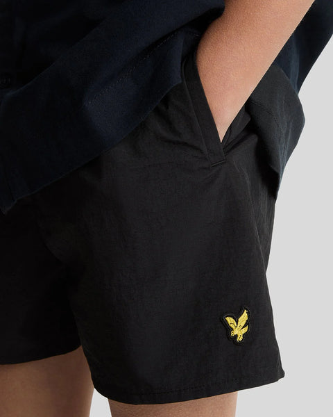 Lyle & Scott - SHB2211V Swim Short Plain - Z865 Jet Black
