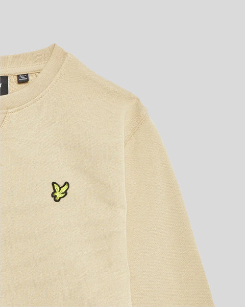Lyle & Scott - MLB2000V Crek Neck Sweat - Z151 Stone