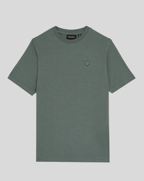 Lyle & Scott - TSB2205V Linen T-Shirt - X583 Green Mercurial